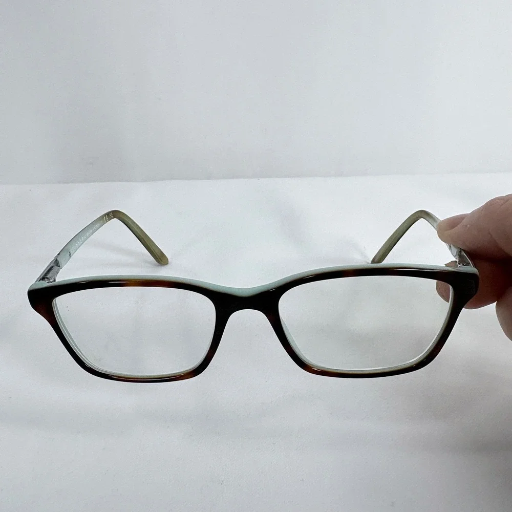 Ralph Lauren Eyeglasses RA7044 Tortoise Light Blue‎ Rectangular Frames Only 50mm